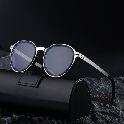 New Polarized Sunglasses For Driving, Round High-End Men's Women Gym From House