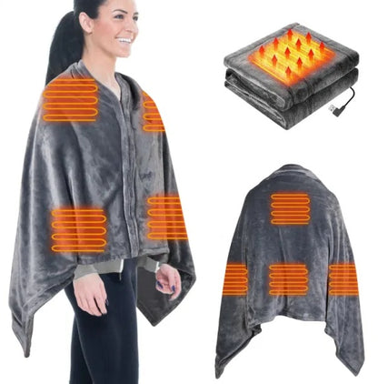 59 Plus 31in USB Heated Blanket Electric Heated Blanket Health Gym From House