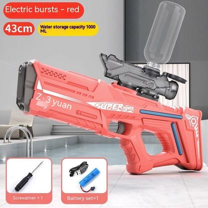 Children's Large Automatic Electric Water Suction Gun Toy Kids DealSniper.net