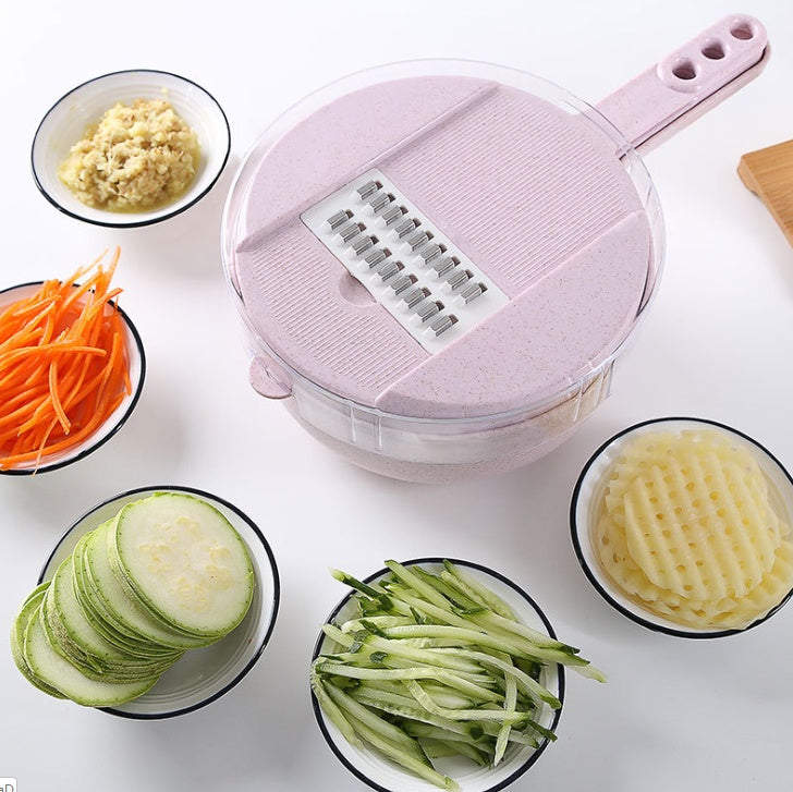 8 In 1 Mandoline Slicer Vegetable Slicer Potato Peeler Cutter