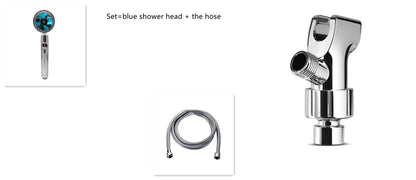 Shower Head Water Saving Flow 360 Degrees Rotating