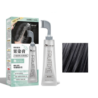 Neutral Fruit Dyeing Comb Hair Cream Beauty DealSniper.net Black 1pcs