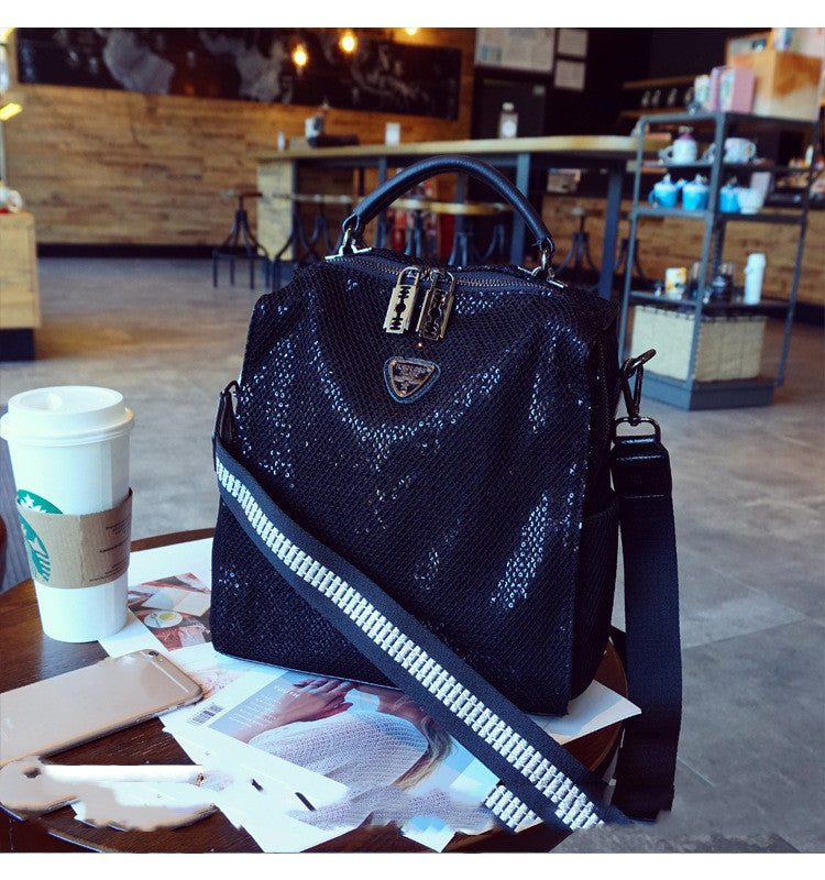 Fashion Personality Women's New Mesh Backpack Women Gym From House