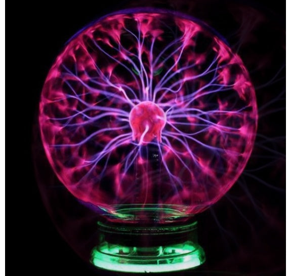 Plasma Lightning Ball Electronic Magic Light Electrostatic Home Decor Gym From House