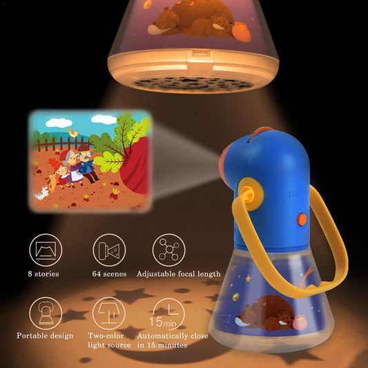 Children Night Lamp Projection Lamps Multifunction