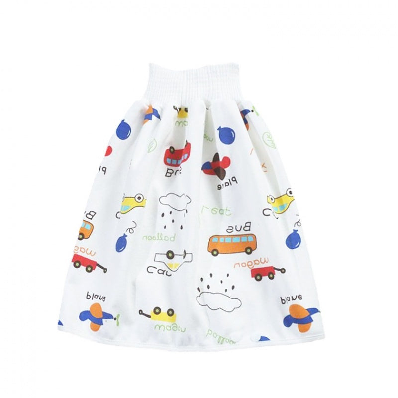 Cotton and bamboo fiber Baby diaper skirt