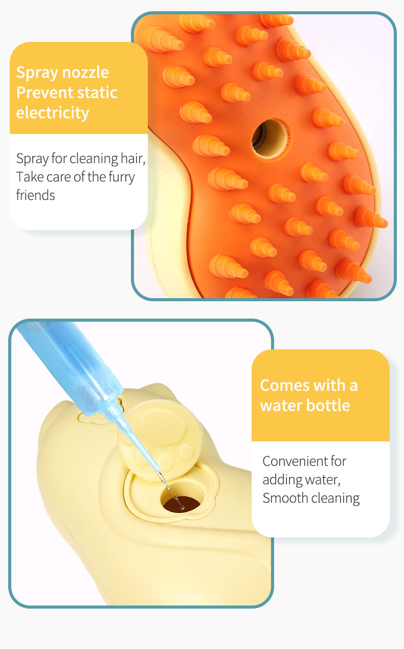 Electric One-click Disposable Spray Brush Cleaning Pets dealsniper-net