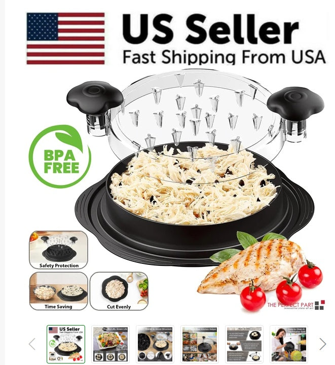 Large Chicken Shredder Tool Twist Meat Shredding Grinder Tools DealSniper.net