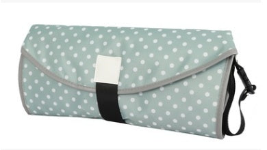 Convenient baby changing pad Kids dealsniper-net Light green dots