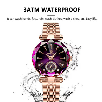 Casual Fashion Waterproof Quartz Watch Ladies Jewelry DealSniper.net