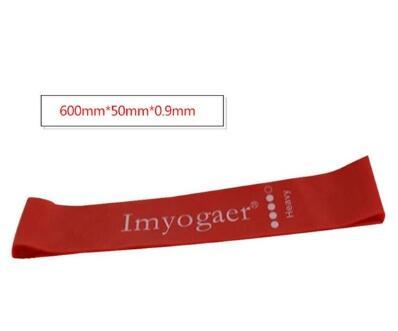Gym Fitness Resistance Bands for Yoga Stretch Pull Up Assist Bands Sports DealSniper.net Red