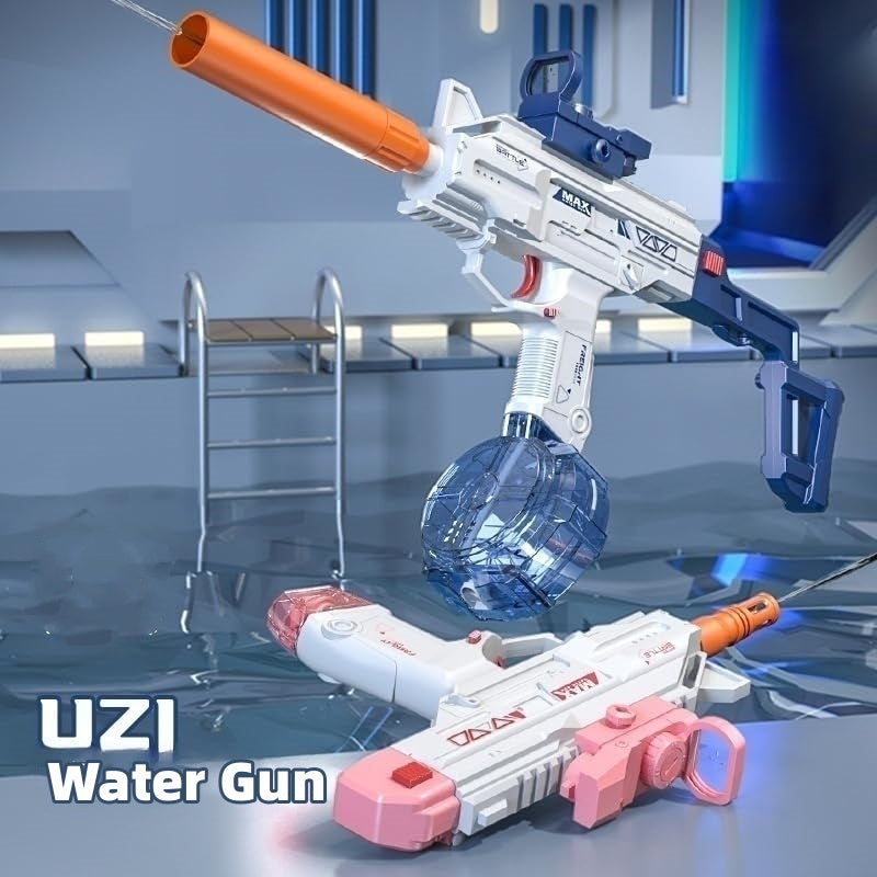 Children Automatic UZI Electric Backpack Water Submachine Gun Kids dealsniper-net