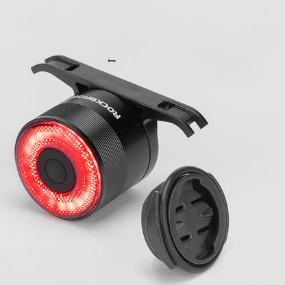 Bicycle Smart Auto Brake Sensing Light IPx6 Waterproof Vehicle BlenderJuice.com CJ Q3Double bracket