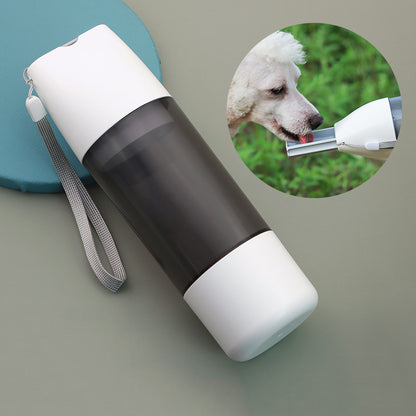 Portable Dog Water Bottle 350ml Water Food Container For Dog Pets Feeder Bowl Outdoor Travel Drinking Bowls Water Dispenser Pets dealsniper-net