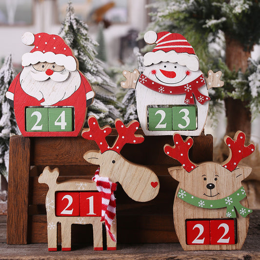 New Christmas Decoration Supplies Three-dimensional Calendar