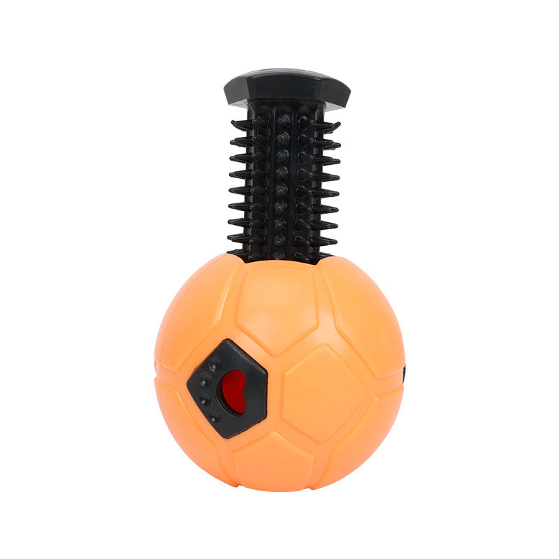 Dog Toy Ball Nibbling Teeth Grinding Toy Pets dealsniper-net Orange Tooth Cleaning Stick