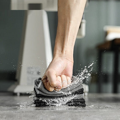 Bomber Towel Bar Cleaning Cloth Coffee Machine Foam Cloth Water-absorbing Quick-drying Small Tower Kitchen DealSniper.net