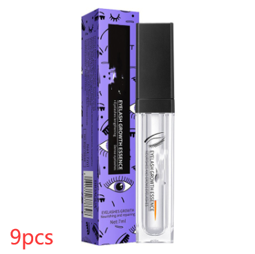 Eyelash Nourishing Liquid Nourish Hair Roots Supplementary Nutrition Deep Nourishment Repair Make Eyelashes Thick Slender Curly Beauty DealSniper.net 7ml 9PCS