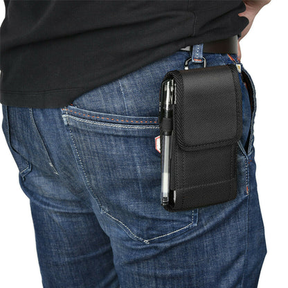 UNIVERSAL Vertical Cell Phone Holster Pouch Belt Case Cover Sleeve Carrying Case Phones DealSniper.net