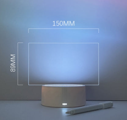 Transparent Luminous Acrylic Desktop Tablet Home Decor Gym From House Style F USB