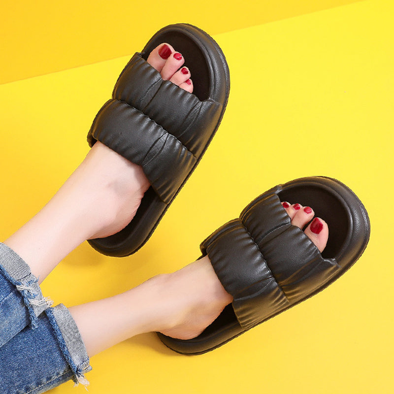 Women Home Shoes Bathroom Slippers Soft Sole Slides Summer Beach Shoes Women dealsniper-net