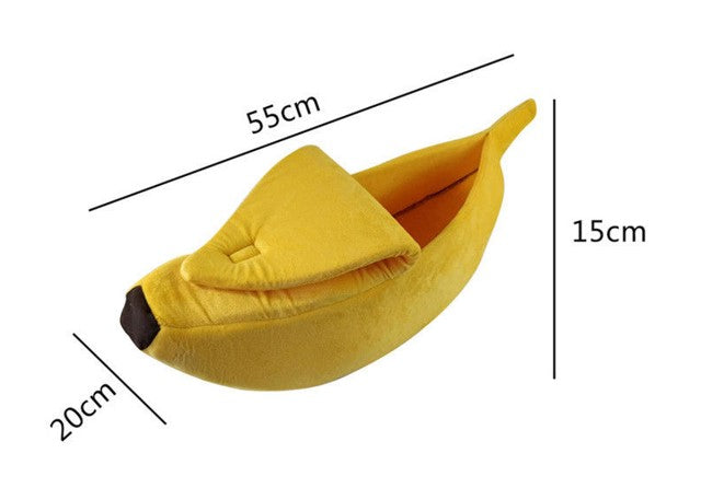 Pet House Dog Bed Banana Shape Dog House Cute Pet