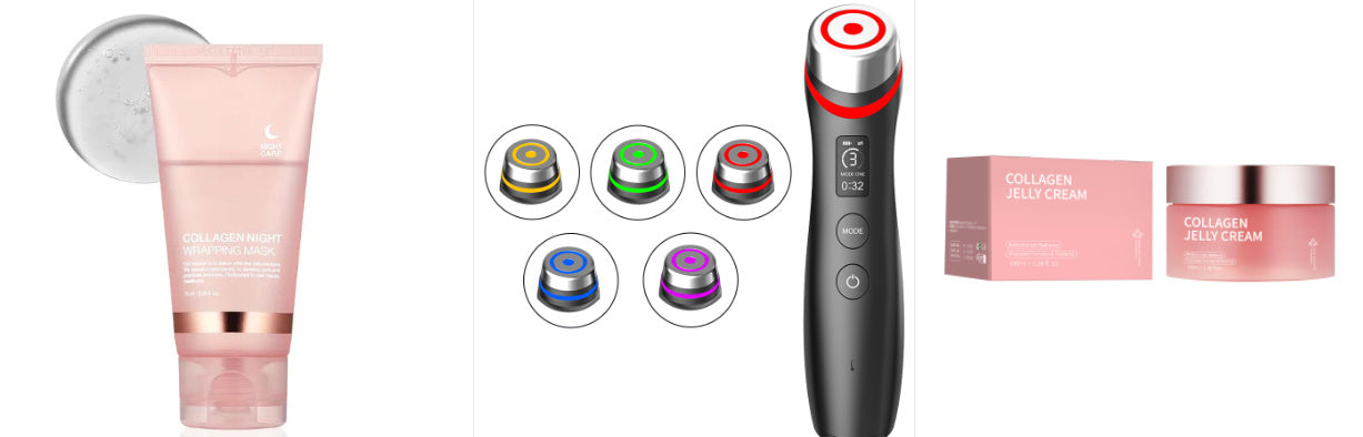 Color Light Import Micro Current Vibration Massager Beauty DealSniper.net