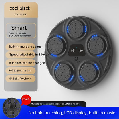 Children's Music Boxing Machine Blue Light Hitting Kids Gym From House Children Without Gloves