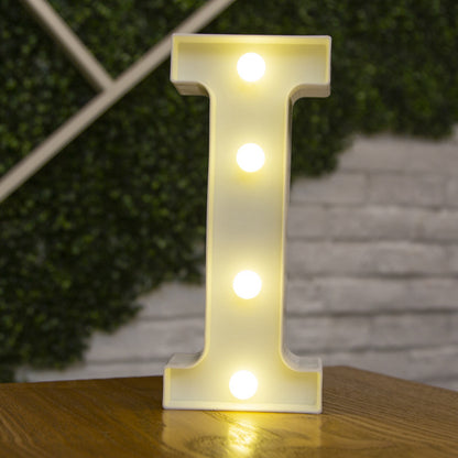 26 Letters White LED Night Light Marquee Sign Alphabet Lamp Home dealsniper-net I