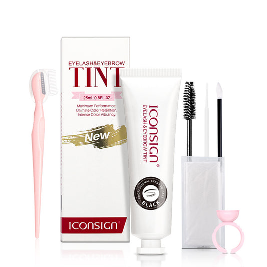 ICONSIGN Lashes Eyebrow Tint Kit Professional Fast Perming Beauty dealsniper-net Black