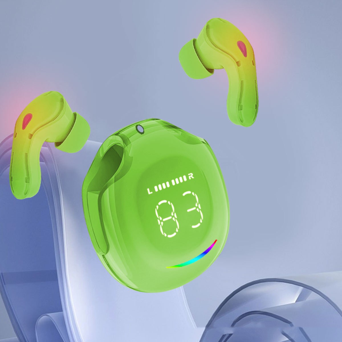High Sound Quality Ultra-long Life Battery Headset Electronics dealsniper-net Emerald Green