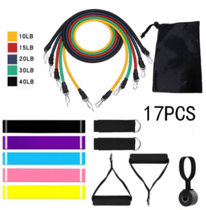 Rally Rope Set 11 Piece Set Rally Resistance Bands Latex Rally Band Fitness Band Rally Tube