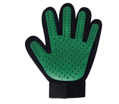 Pet Gloves Cat Petting Gloves Float Hair Cleaning Comb Pets DealSniper.net Left hand green1 XKST