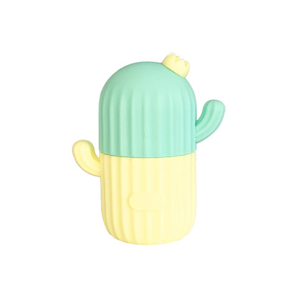 Silicone Face Ice Tray Pore Shrink Beauty Beauty Tools Beauty DealSniper.net Opp Bag Packaging Cactus Yellow Green