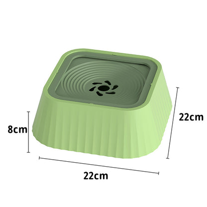 Pets Dog Cat Bowl Floating Bowl Water Drinker Pets dealsniper-net Green