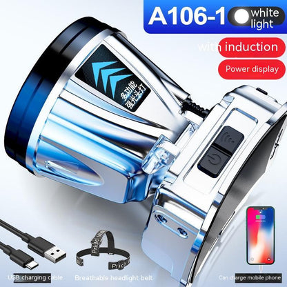 Outdoor Camping Fishing Head-mounted Torch Outdoor DealSniper.net A1061 White Light