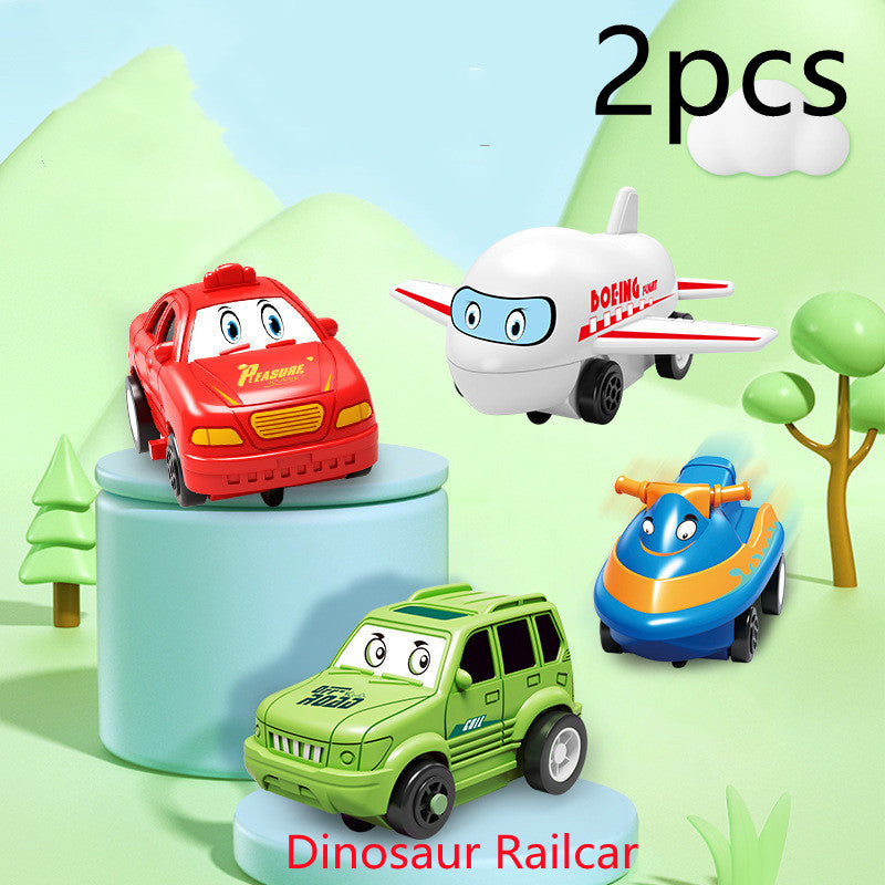 Children Puzzle Electric Railroad Speeder DIY Assembly