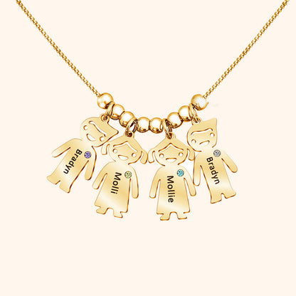 New Doll Diamond Engraved Necklace Jewelry Gym From House Gold 1Child