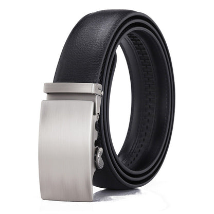 Microfiber Leather Mens Ratchet Belt, Belts For Men Adjustable Automatic Buckle Men dealsniper-net