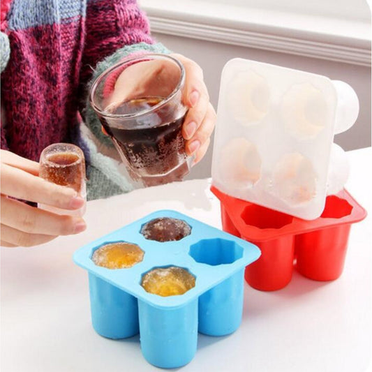 Silicone Ice Maker Mould Bar Party Drink Ice Tray Cool Shape Ice