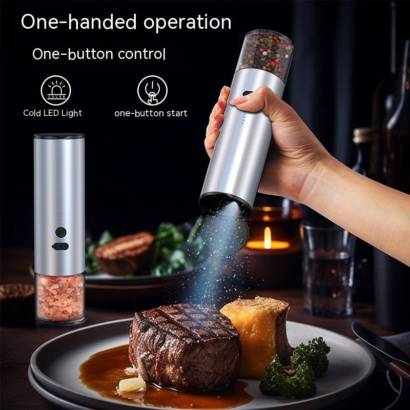 Electric Food Corn Soybean Salt And Pepper Grinder Mill