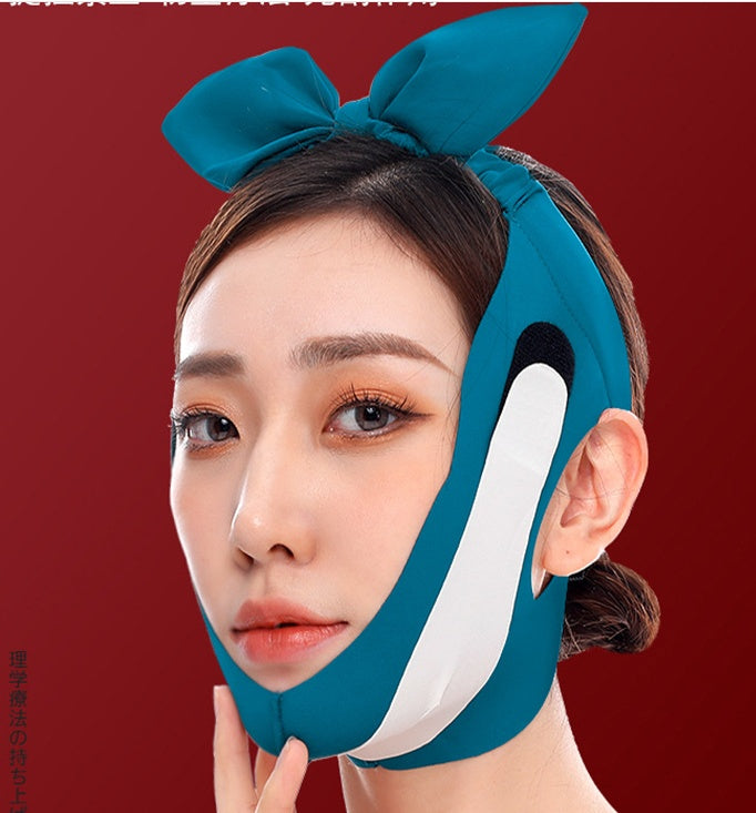 Face Mask Rabbit Ears Facial Lifting Sleep Stretcher Beauty dealsniper-net