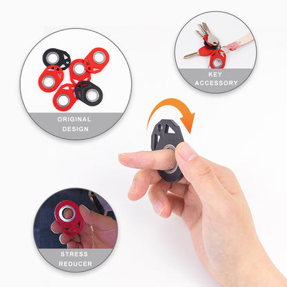 Creative Fidget Spinner Toy Keychain Hand Spinner Anti-Anxiety Toy Deals dealsniper-net