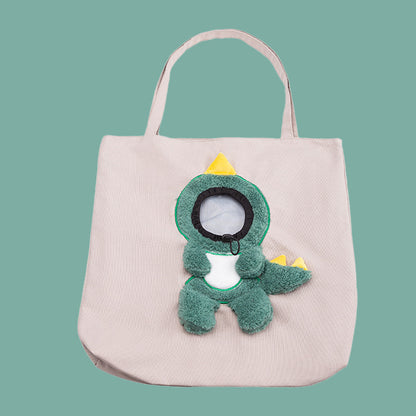 Bee Out Cute Canvas Pet Bag Pets Gym From House Dinosaur 45x45cm