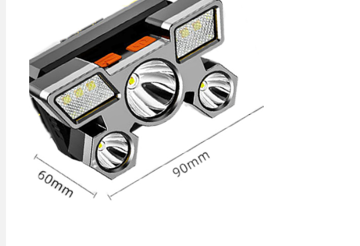 Lights USB Rechargeable Outdoor Head-mounted Outdoor dealsniper-net