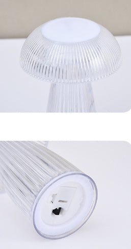 Creative Mushroom Atmosphere Electronic Jellyfish Table Lamp Home Decor dealsniper-net