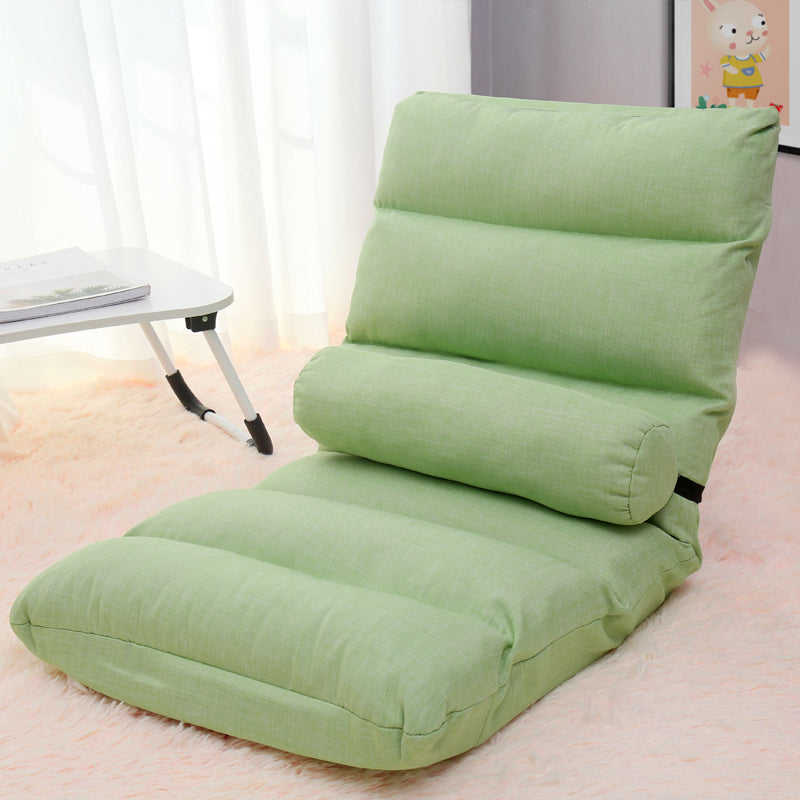 Lazy Sofa Tatami Single Small Sofa Bedroom Bed Backrest Cute Leisure Home dealsniper-net Green Independent liner