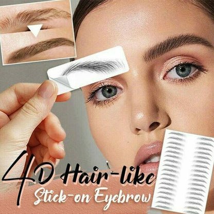 Water-based Hair-liked Authentic Eyebrow Tattoo Sticker Beauty Gym From House