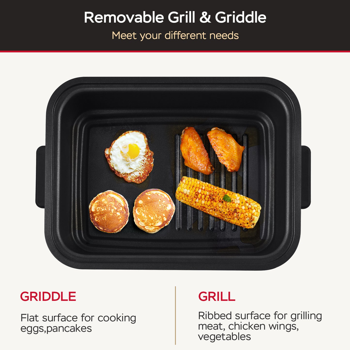 Geek Chef 7 In1 Smokeless Electric Indoor Grill With Air Fry, Home dealsniper-net