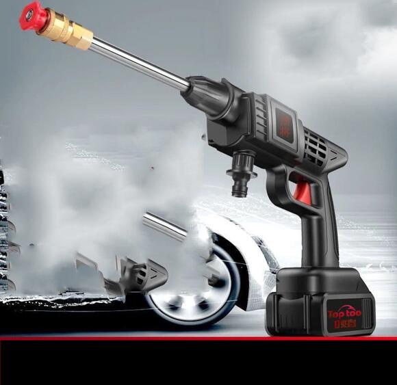 Wireless Lithium Electric Car Wash Machine Auto Water Gun